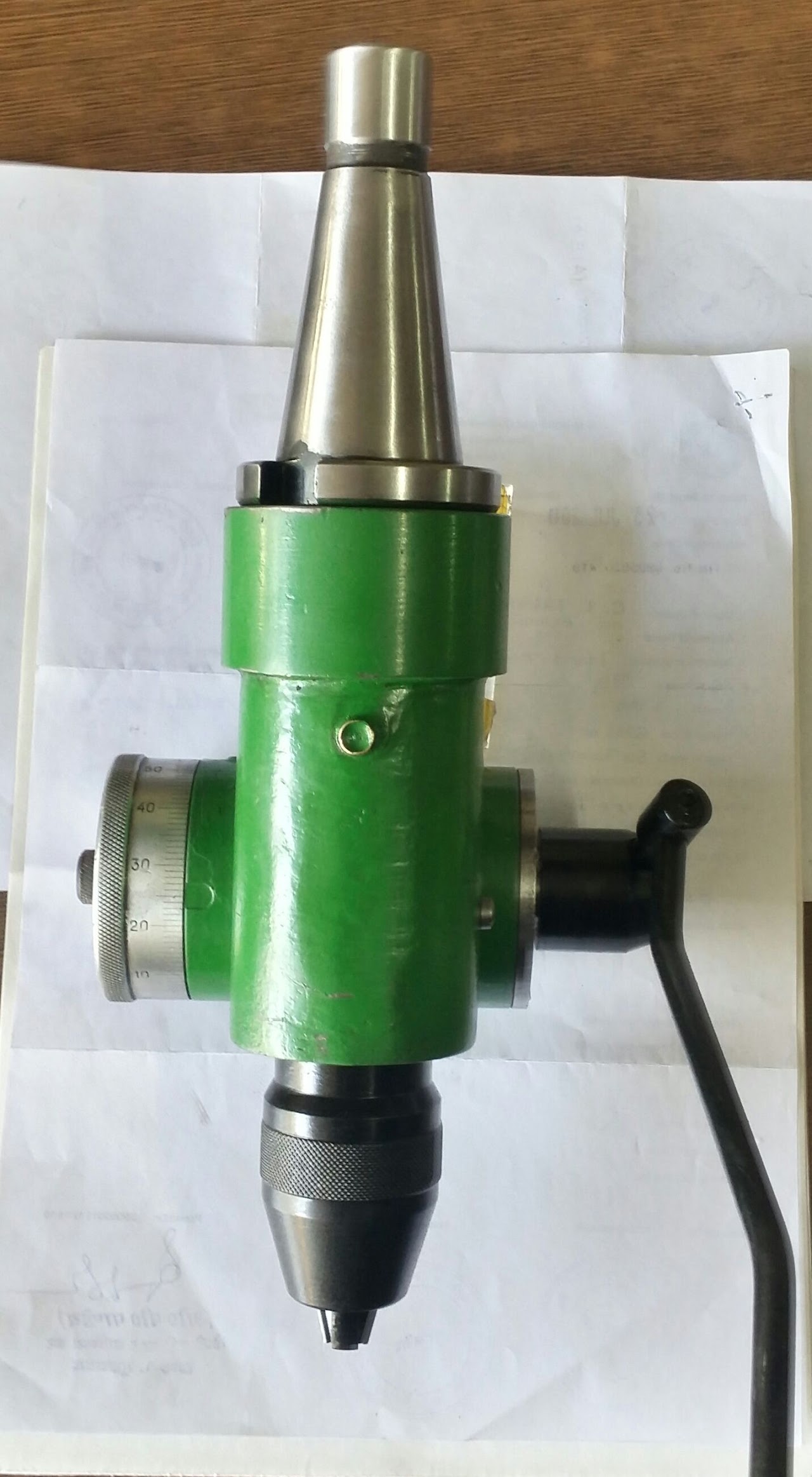 Milling Machine Drilling Attachment
