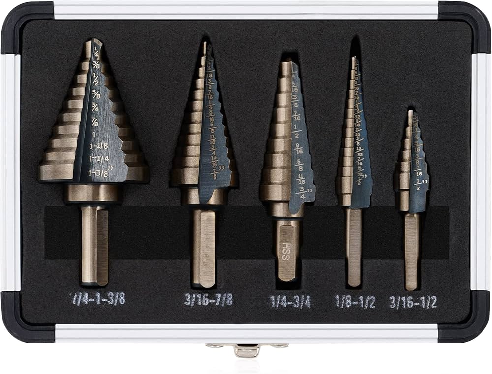 HSS Step Drill Set