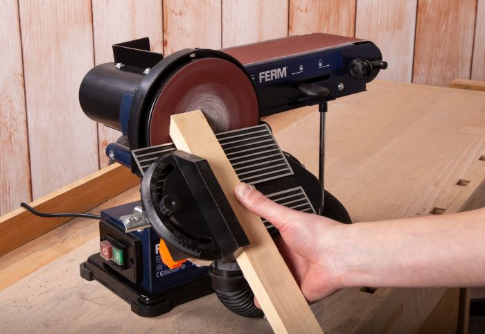 Abrasive Belt Disc Sander Machine