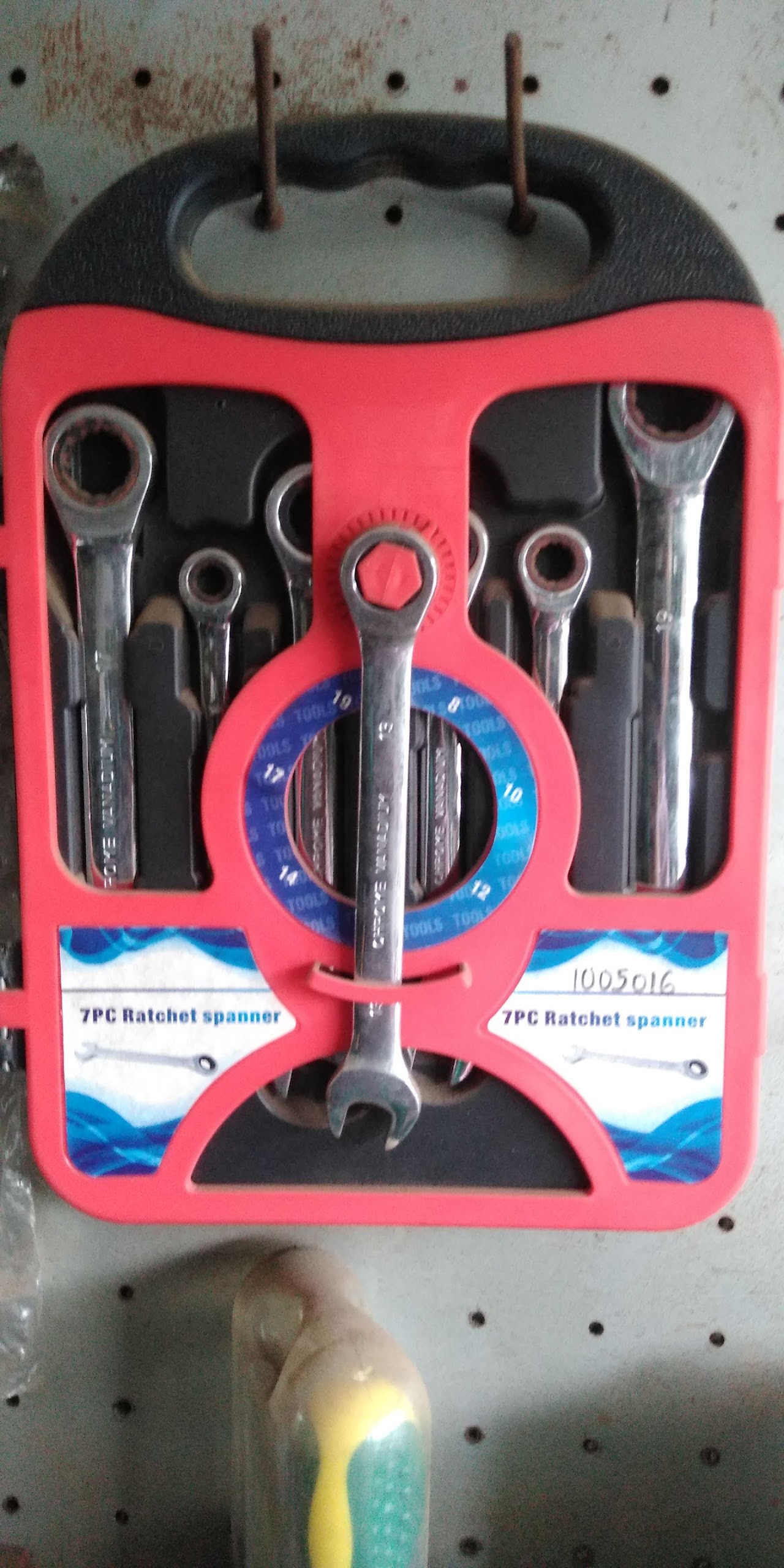 Ratchet Spanner Set