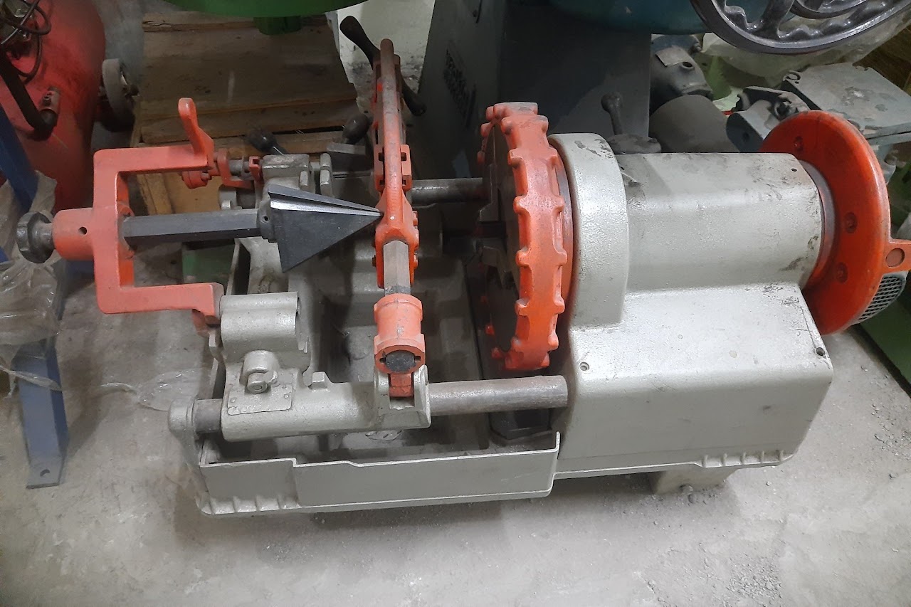 4" Used Electric Pipe Threading Machine Rex N100a