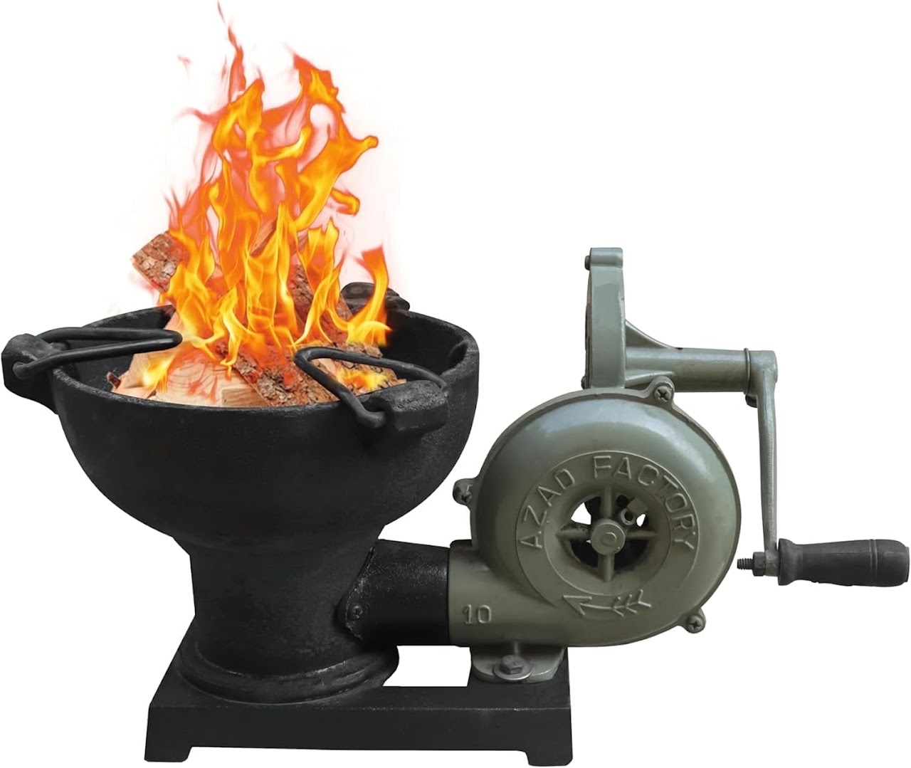 Hand Blower with Iron Furnace