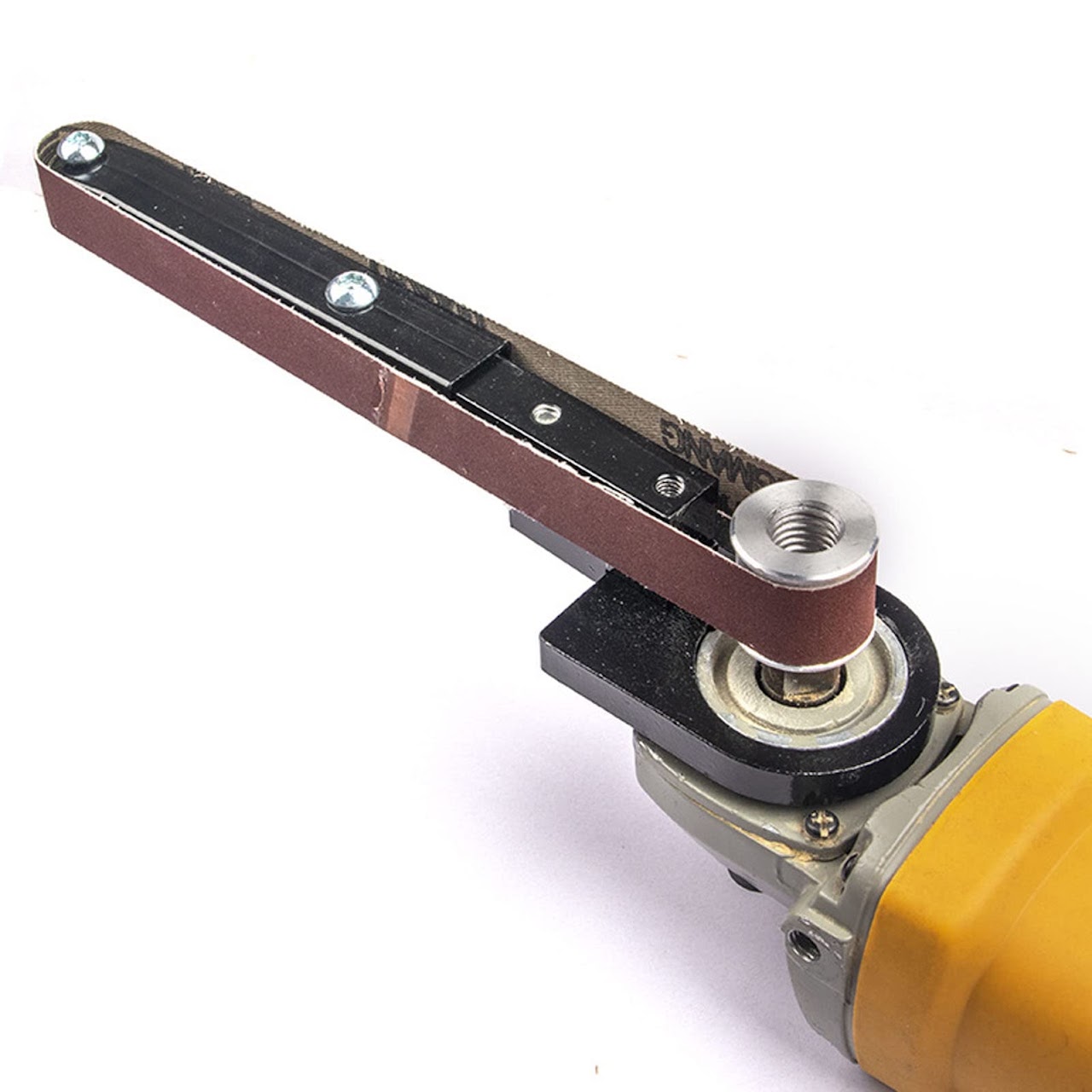 Belt Sanding Attachment For Angle Grinder